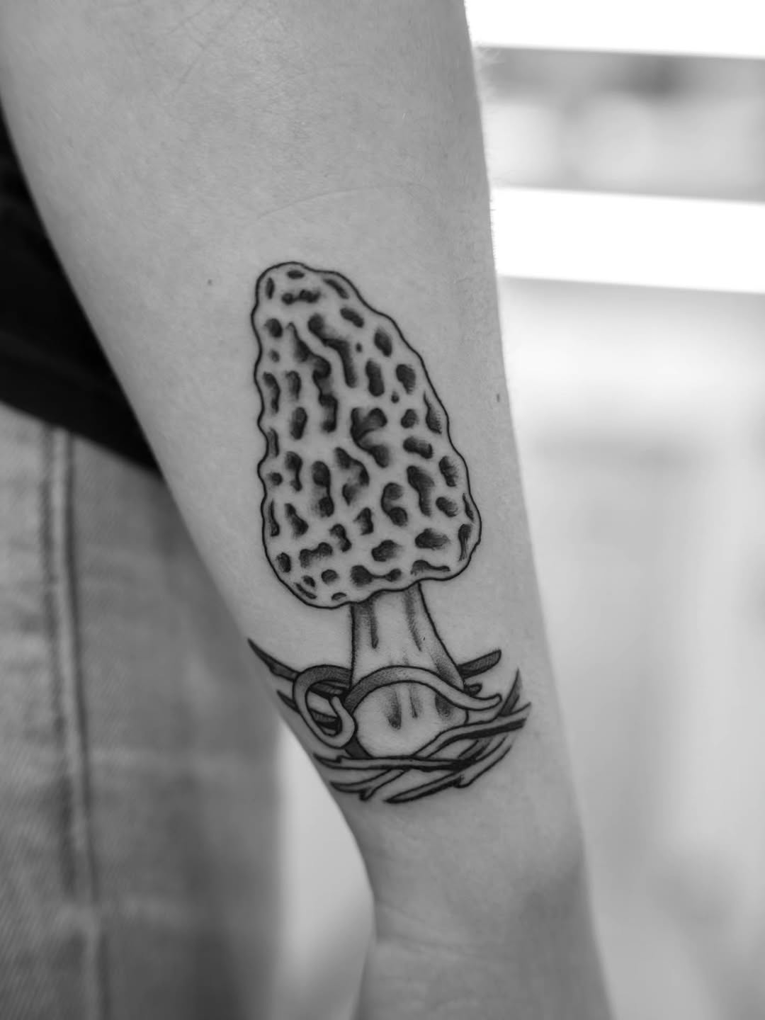 Tattoo by @bramadey — black_and_grey, realism