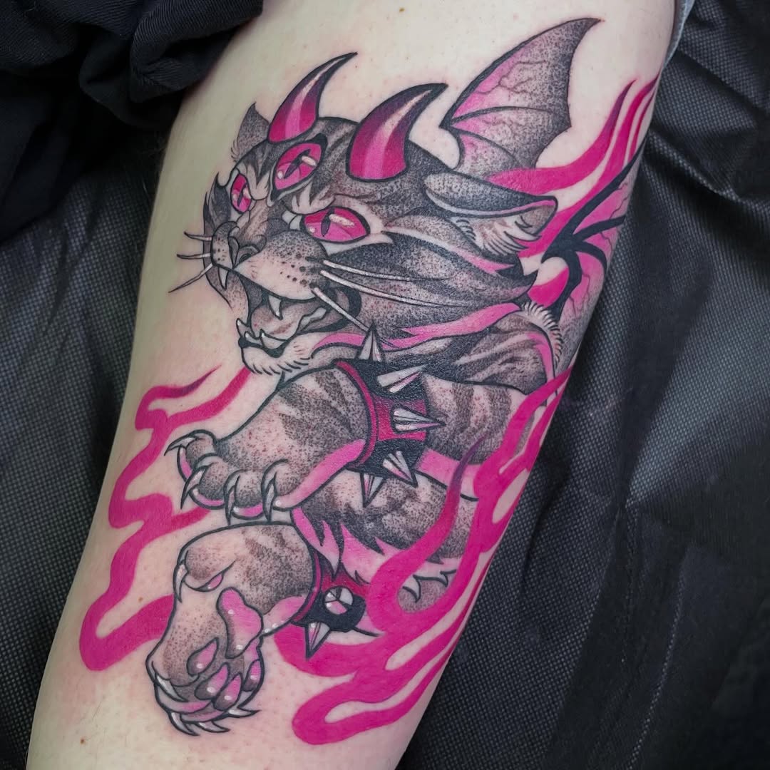 Tattoo by @necromandi β illustrative, neo_traditional