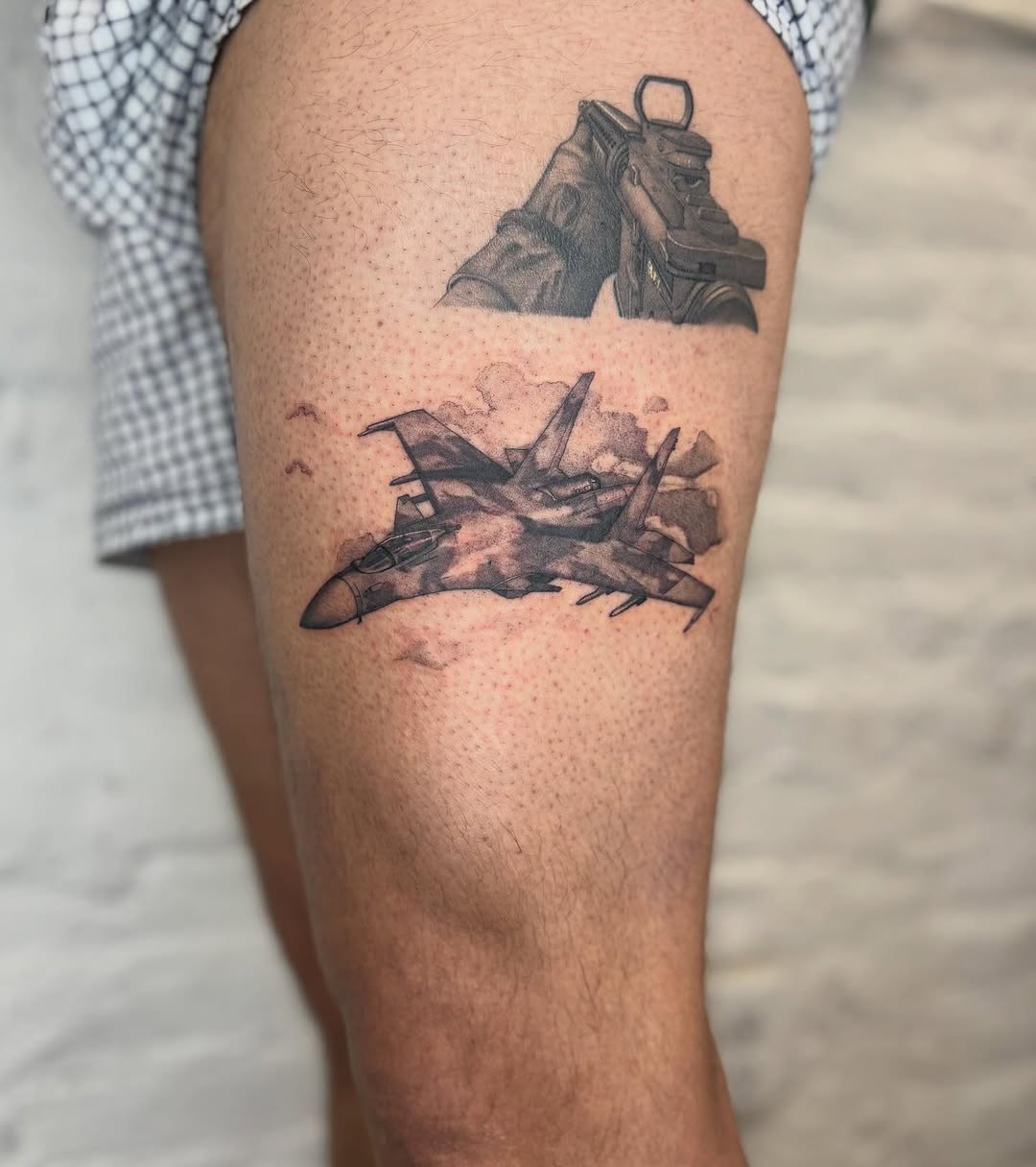 Tattoo by @dry.inc — realism, black_and_grey