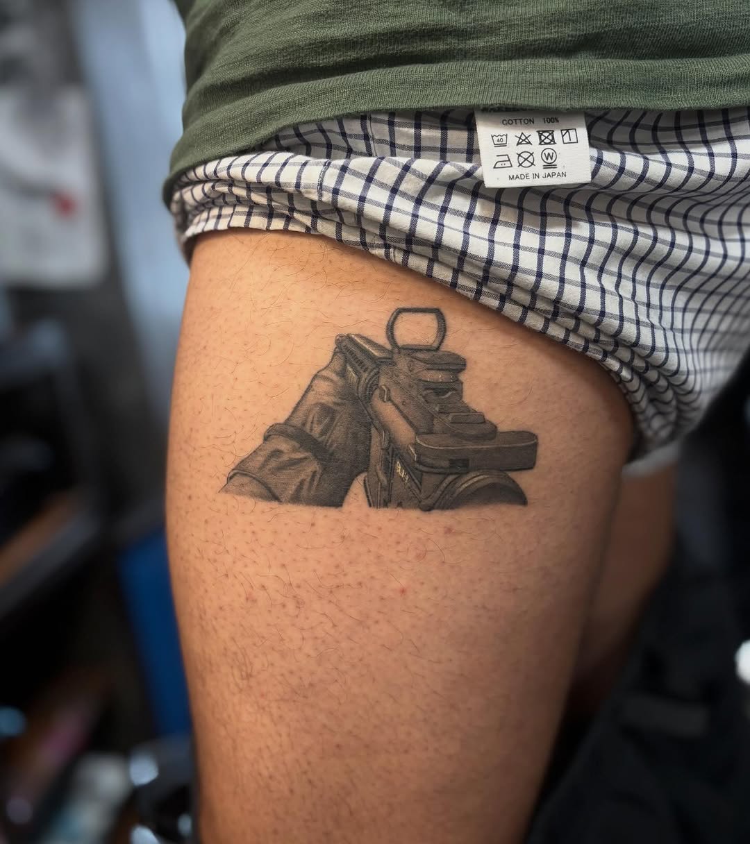 Tattoo by @dry.inc — realism, black_and_grey