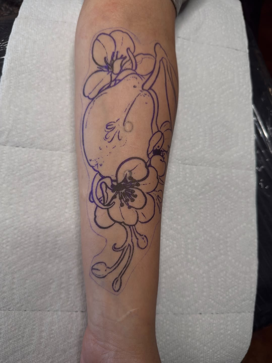 Tattoo by @devoknee — fine_line