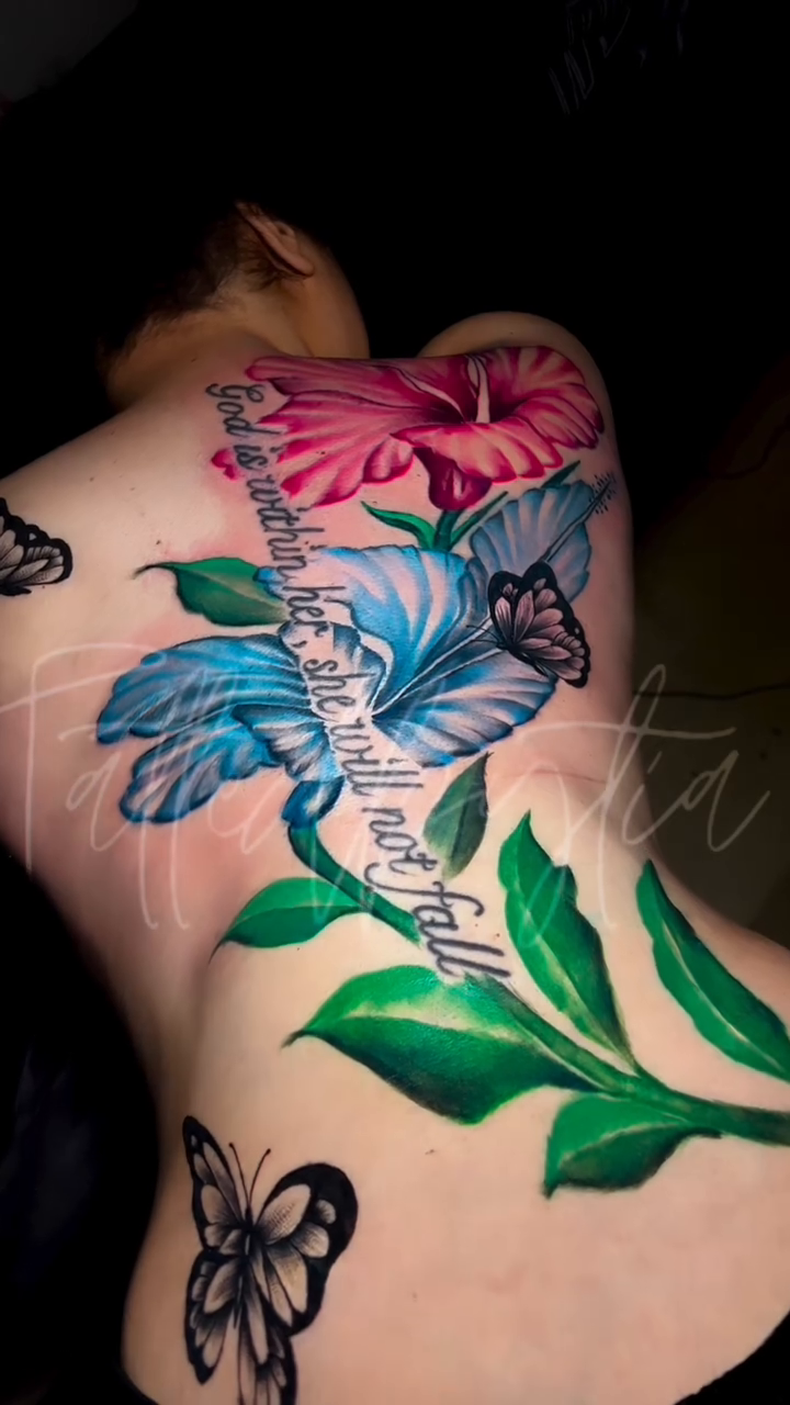 Tattoo by @tattedbytia — neo_traditional, lettering_script