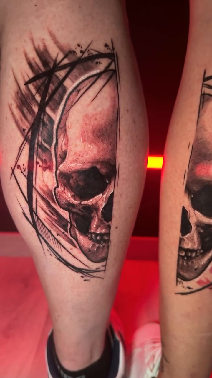 Tattoo by @alan_lis_tattoos β black_and_grey