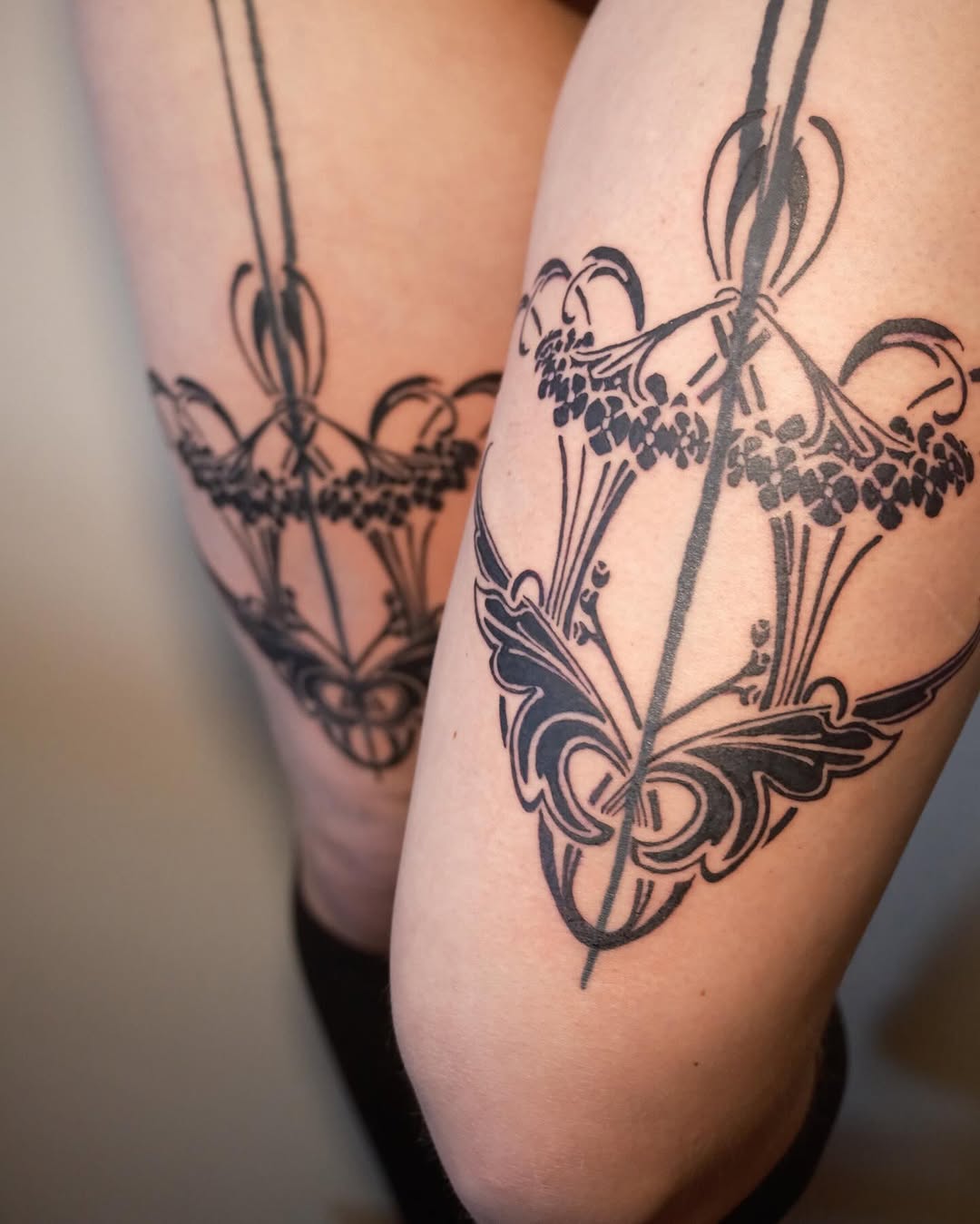 Tattoo by @chr.stophermart.nez — illustrative, blackwork