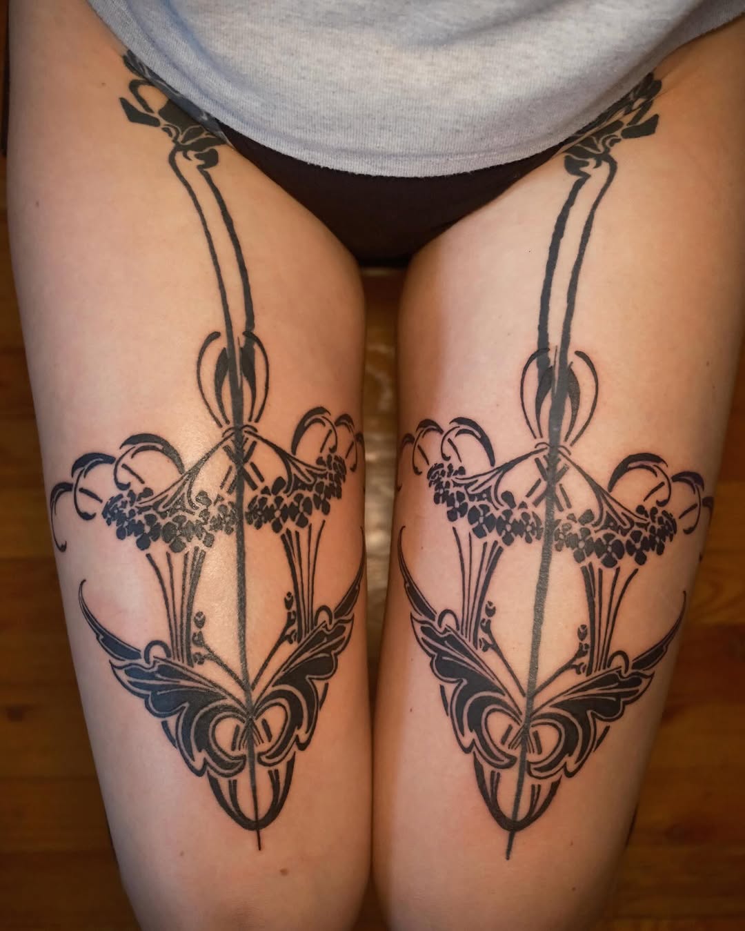 Tattoo by @chr.stophermart.nez — illustrative, blackwork