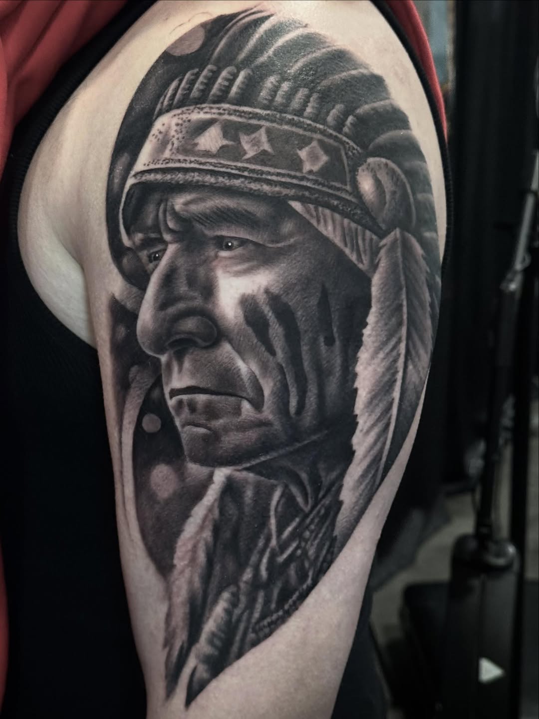 Tattoo by @toniotatts — realism, black_and_grey