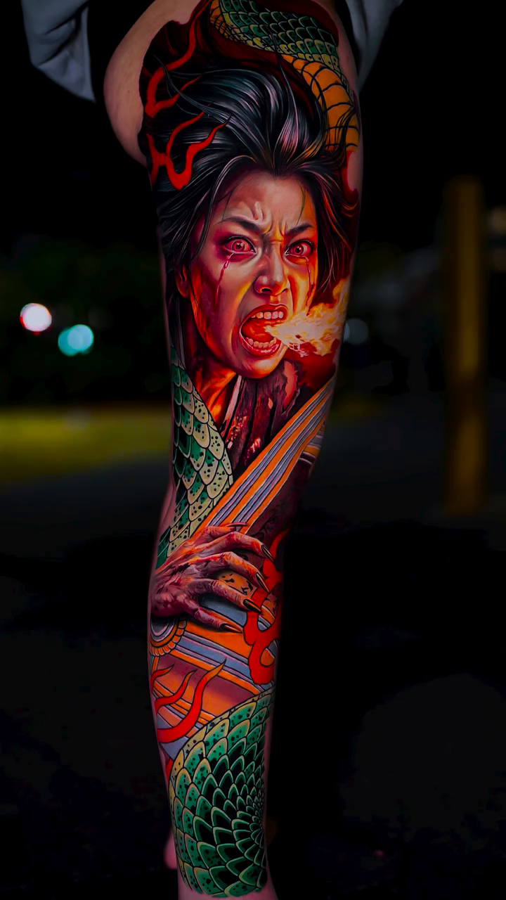 Tattoo by @tailors_truong — japanese_irezumi, realism