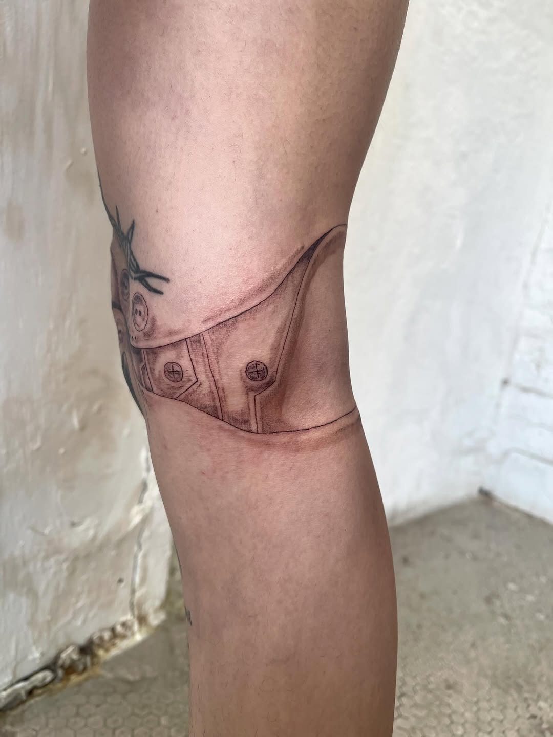 Tattoo by @initiationoftorture — realism, illustrative