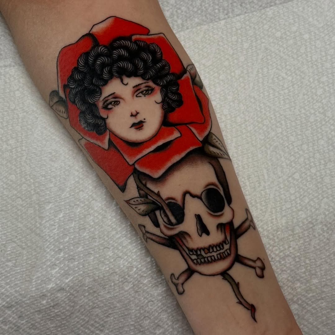 Tattoo by @goblin.girll — american_traditional