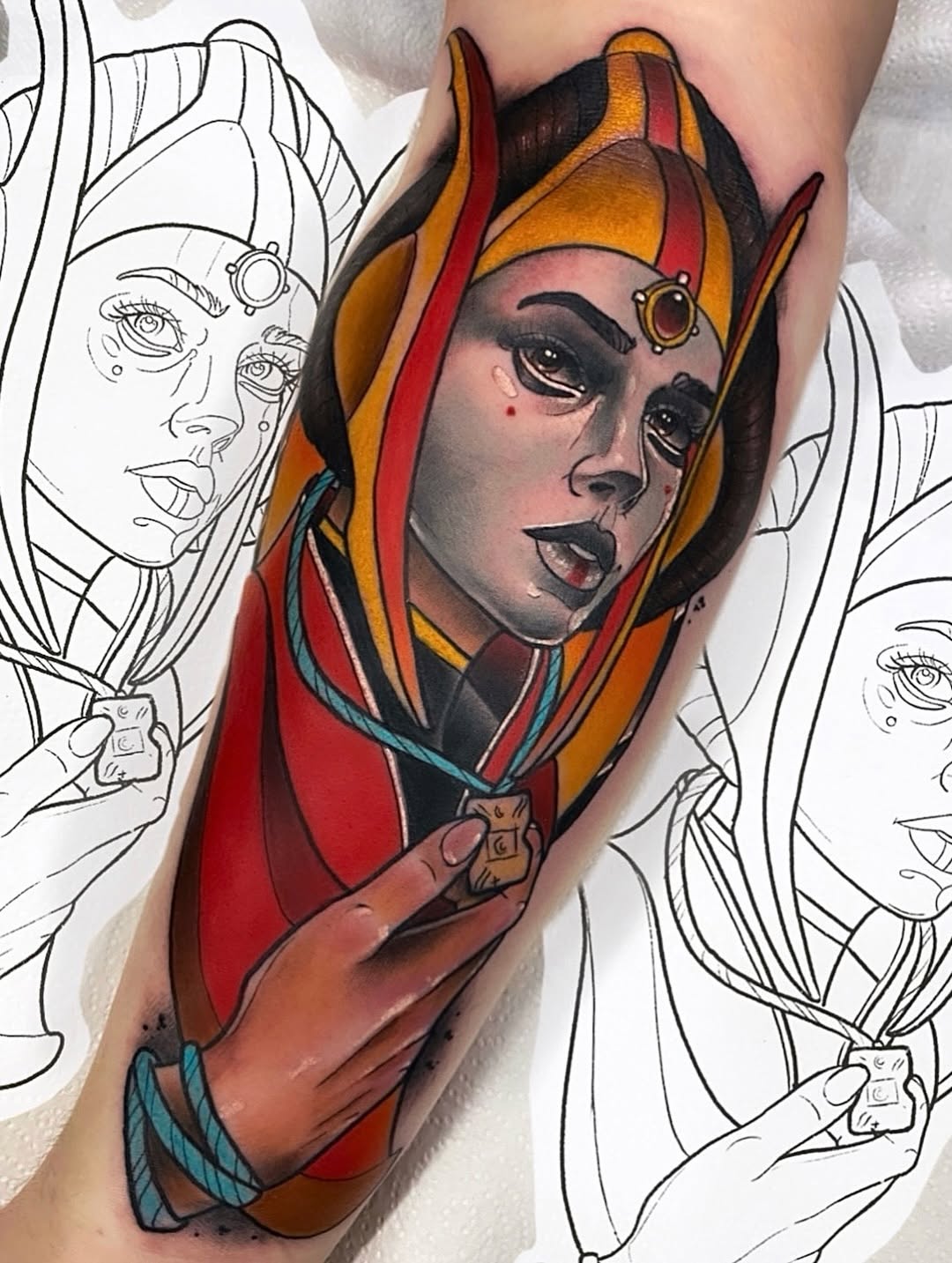 Tattoo by @leefscented — neo_traditional, realism