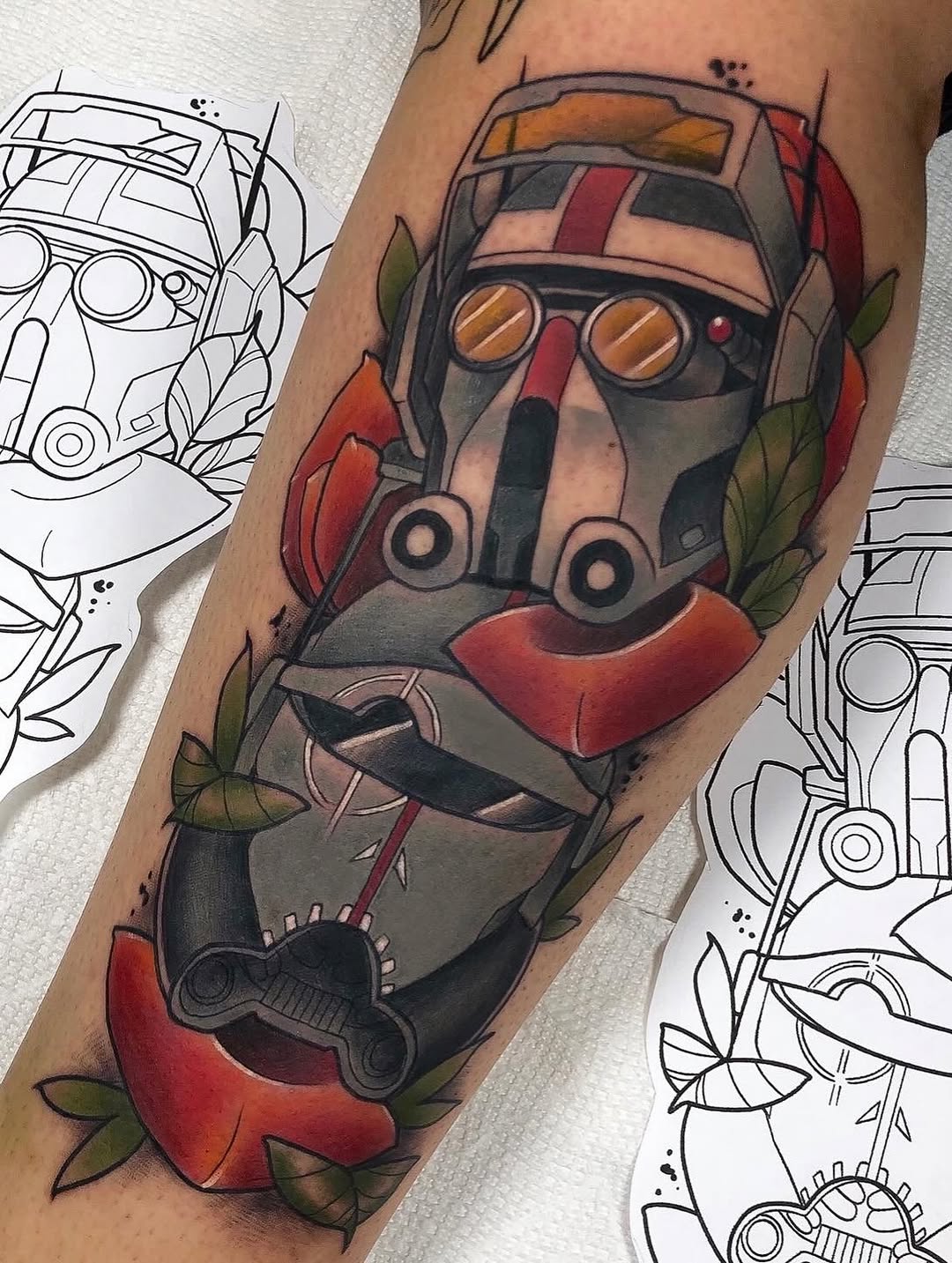 Tattoo by @leefscented — new_school, realism