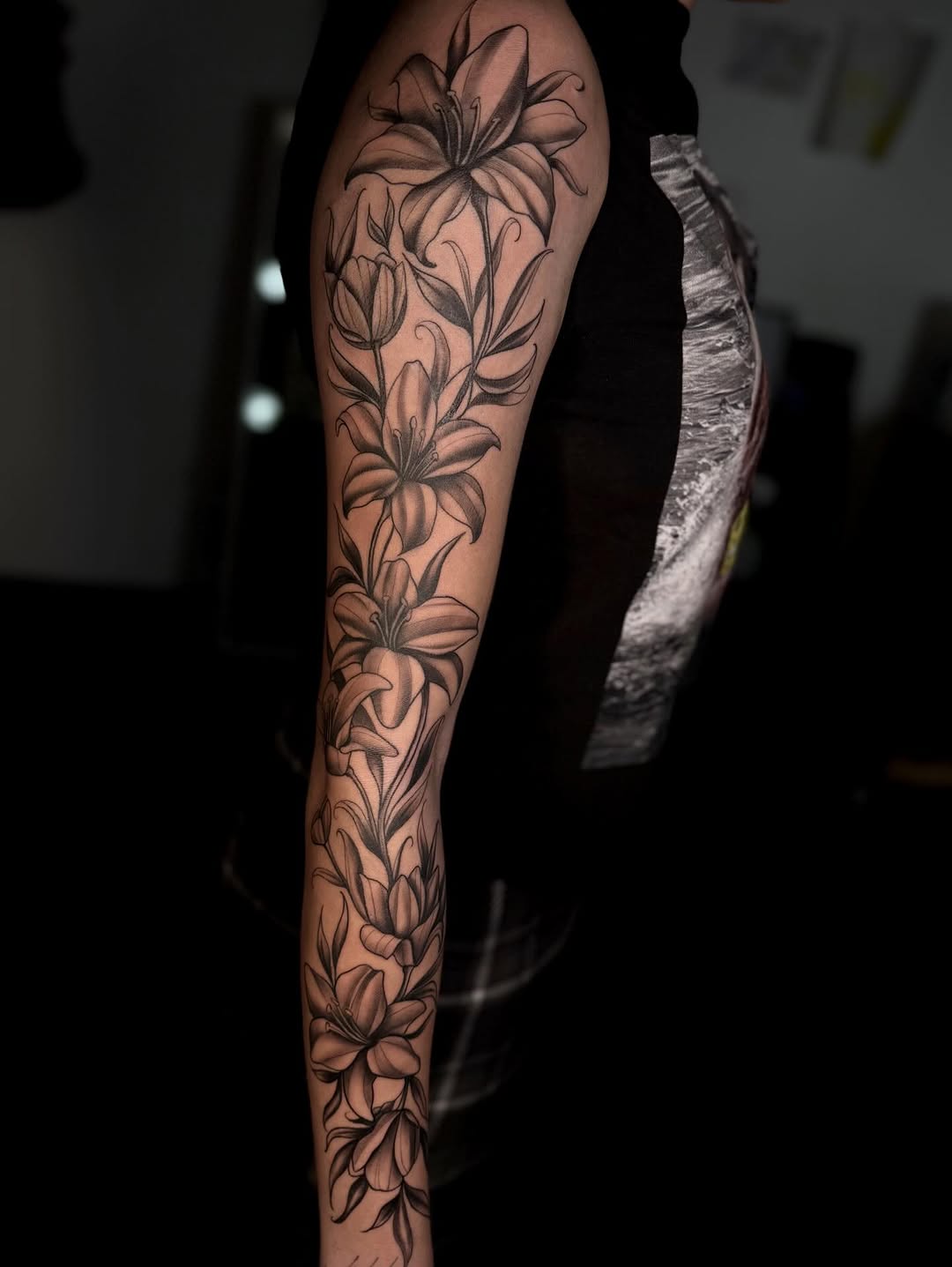 Tattoo by @nanaa.ink — black_and_grey, realism