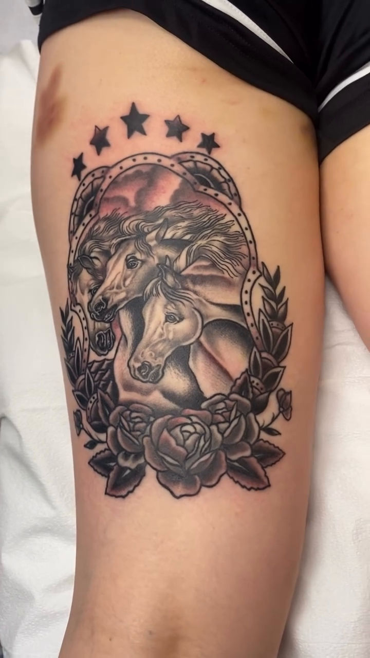 Tattoo by @kat.dillon.tattoo — neo_traditional, realism