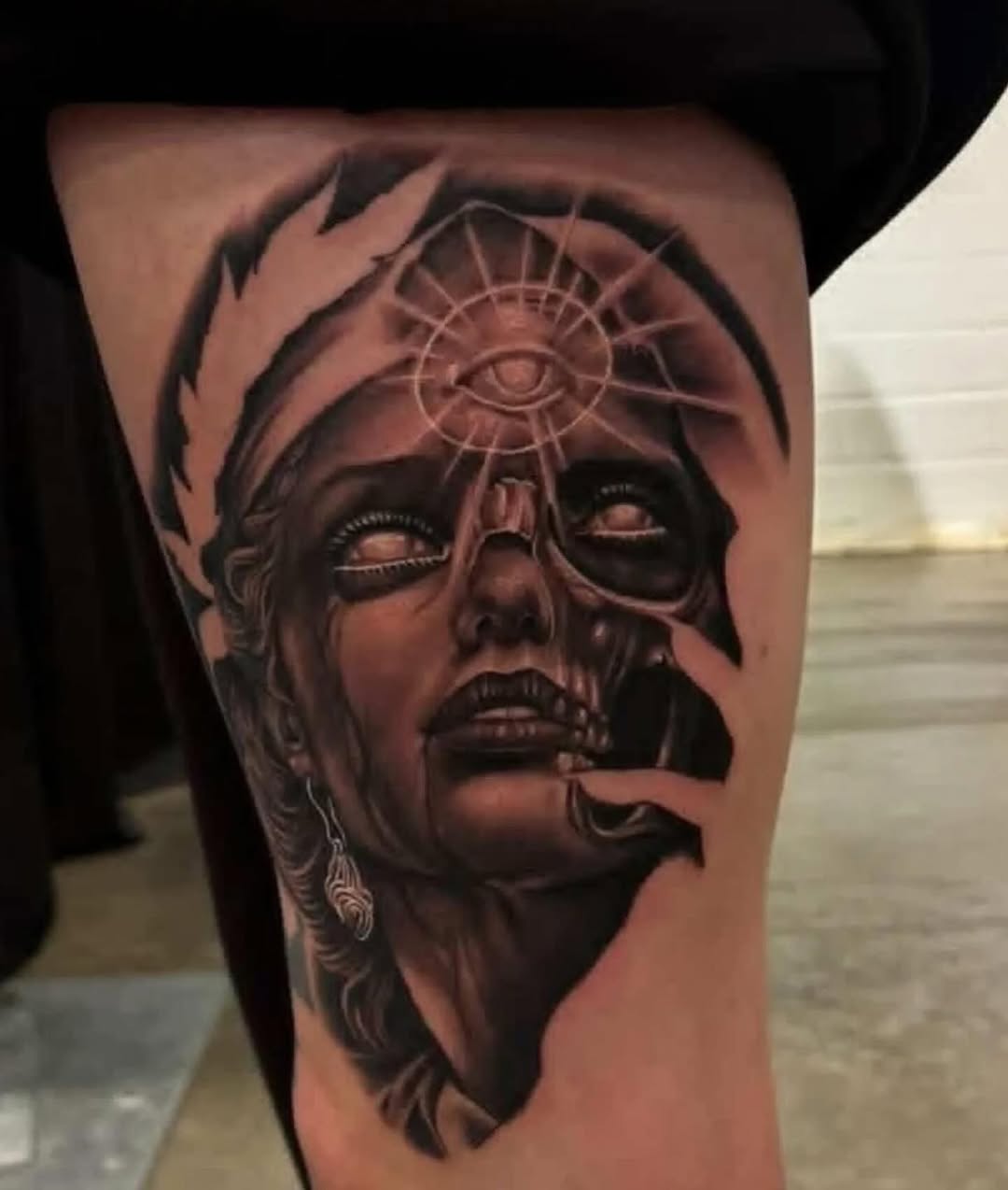 Tattoo by @howboutjesse_tattoos โ realism, dark_realism