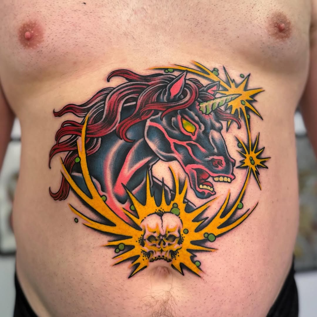 Tattoo by @mollygotlib — neo_traditional, dark_realism