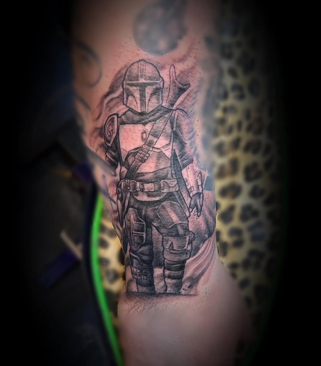 Tattoo by @seaninyourhead — realism, black_and_grey