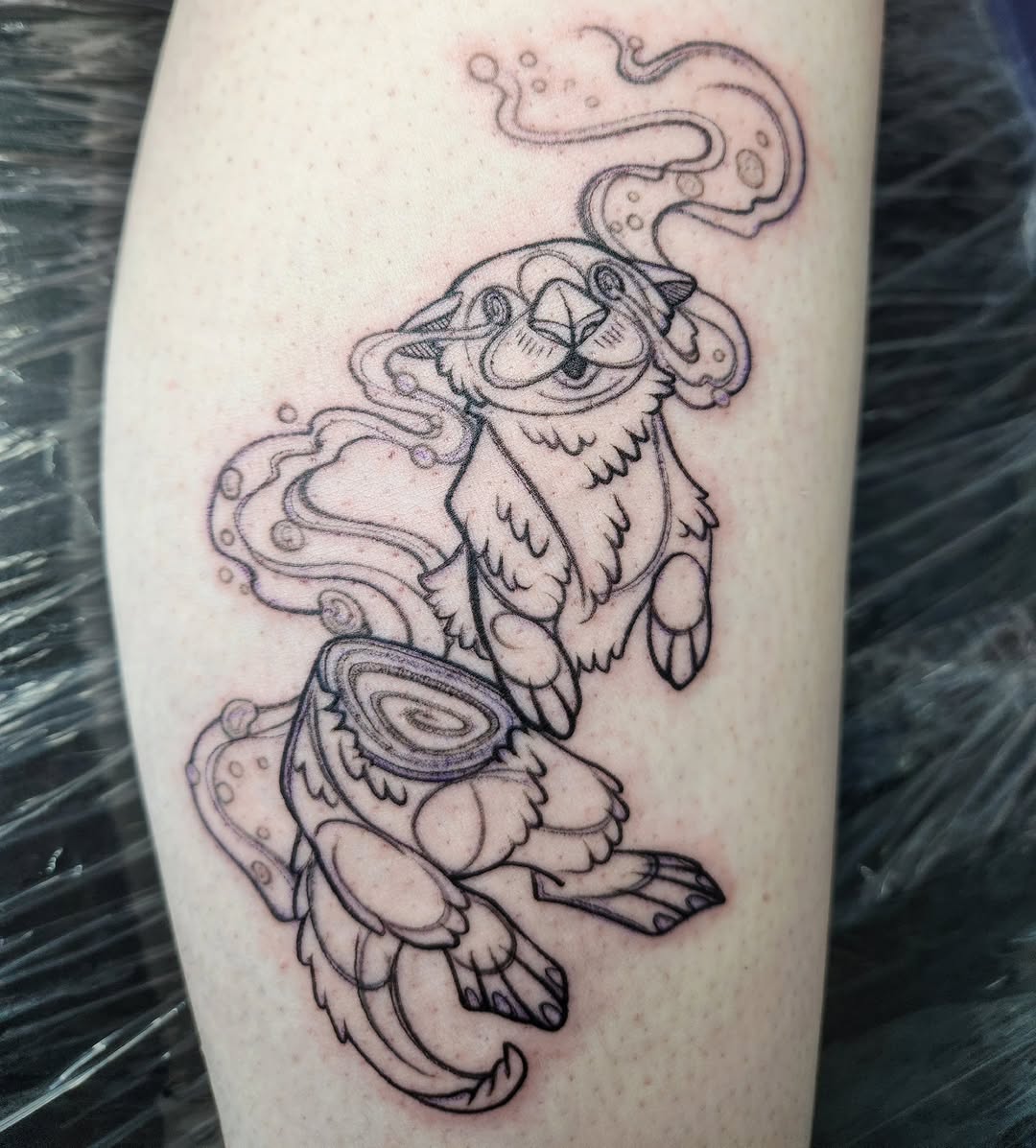 Tattoo by @lil_bunny_bab — new_school