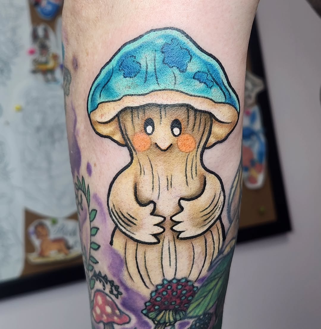 Tattoo by @lil_bunny_bab — new_school