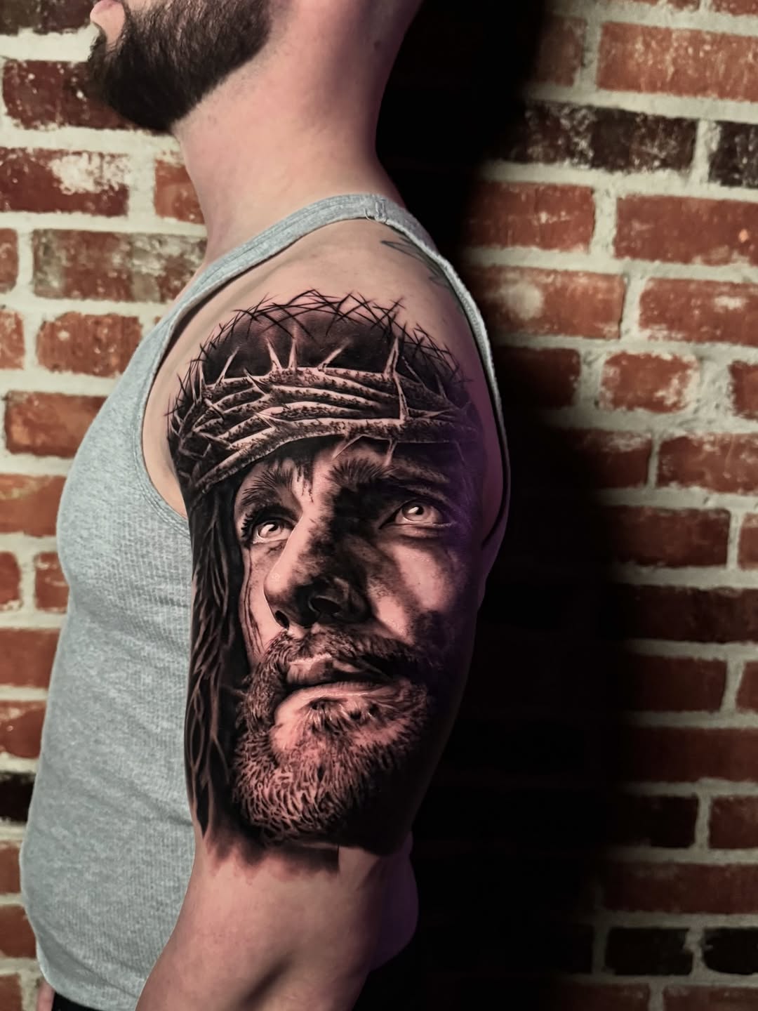 Tattoo by @kelsealake β realism, black_and_grey
