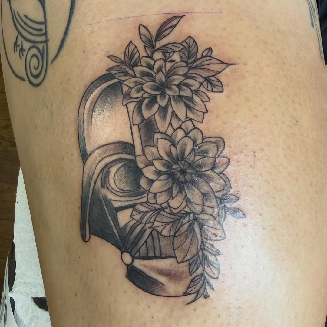 Tattoo by @latenightwithjp — black_and_grey