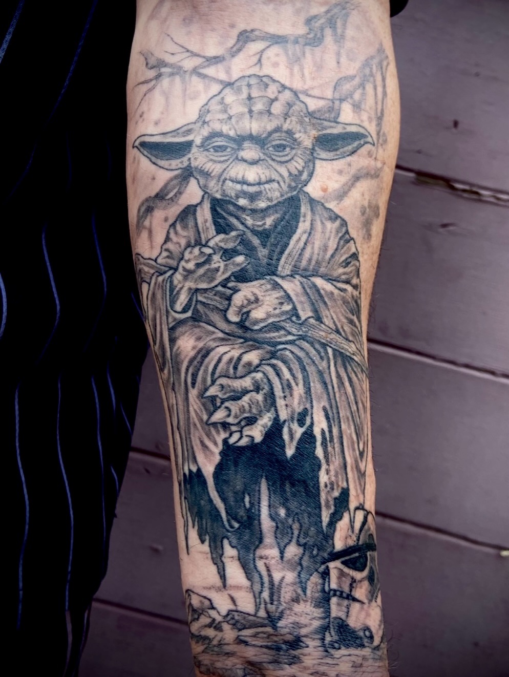 Tattoo by @culletonparamore — realism, black_and_grey