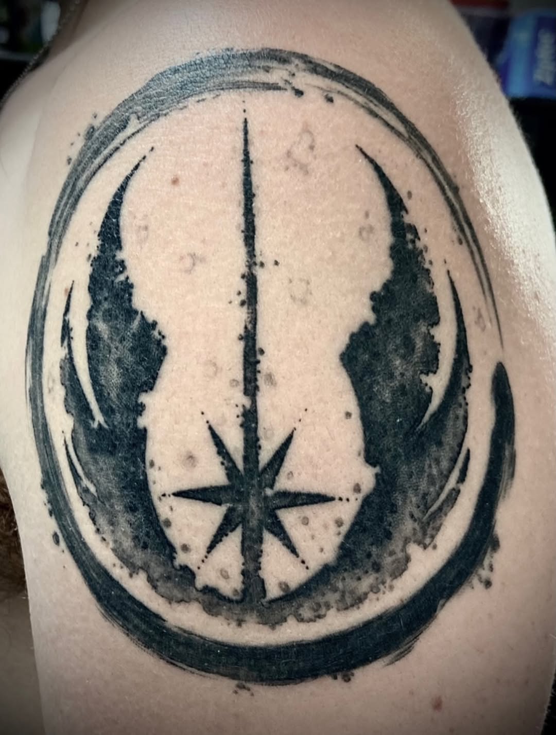 Tattoo by @culletonparamore — blackwork