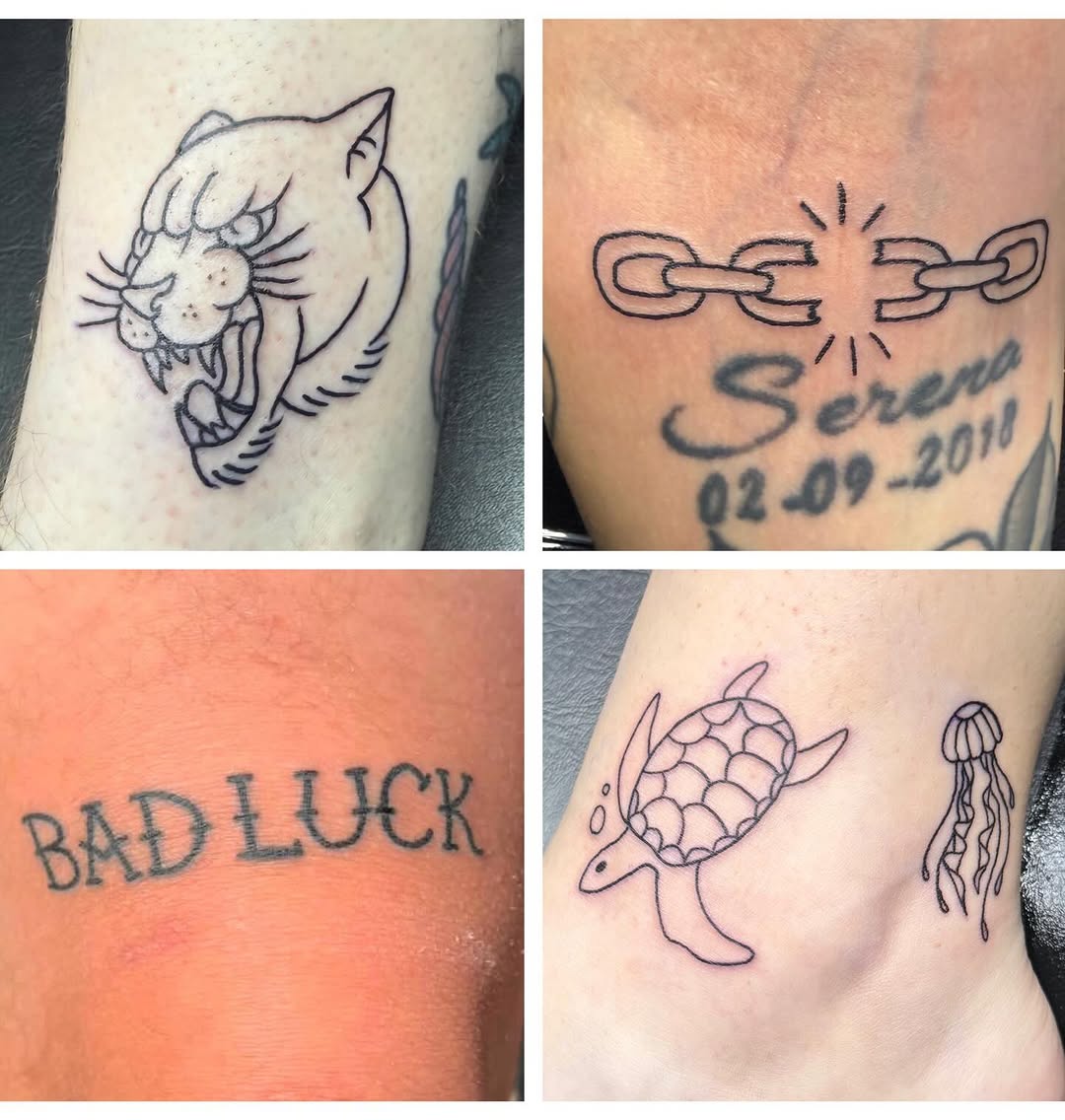 Tattoo by @luckyseventattoos — american_traditional, lettering_script