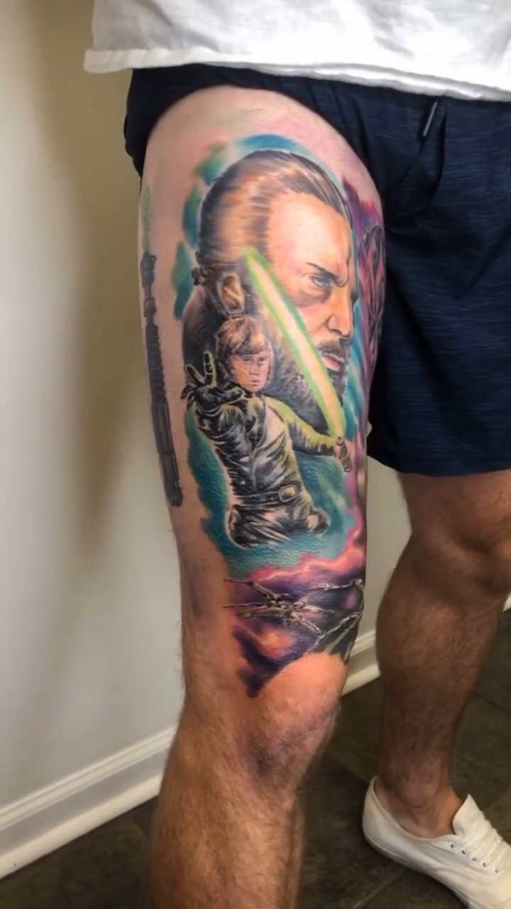 Tattoo by @bryan_fn_vega โ realism
