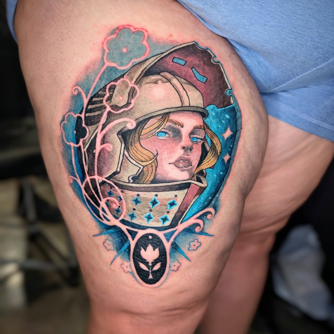Tattoo by @casey_tuttle.art — new_school, illustrative