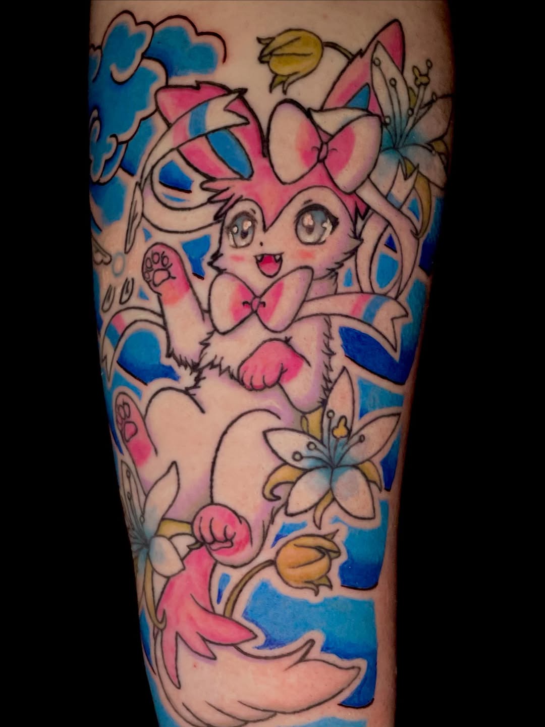 Tattoo by @kevant13 — anime, illustrative