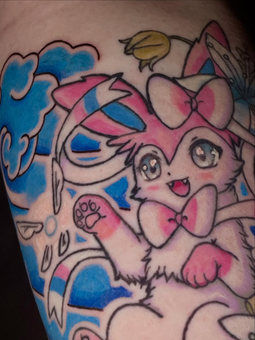Tattoo by @kevant13 — anime, illustrative