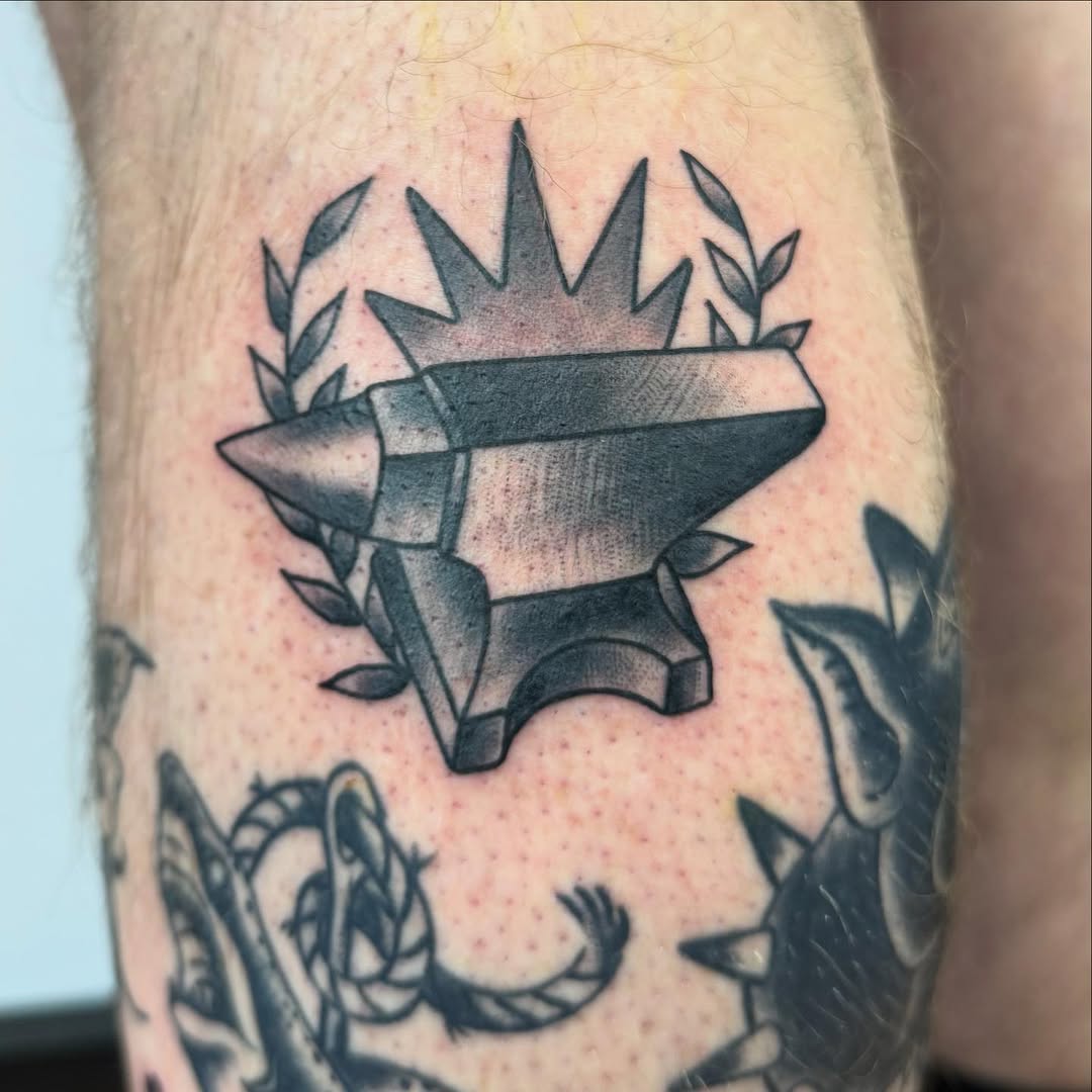 Tattoo by @dieslowtattoo โ american_traditional, black_and_grey