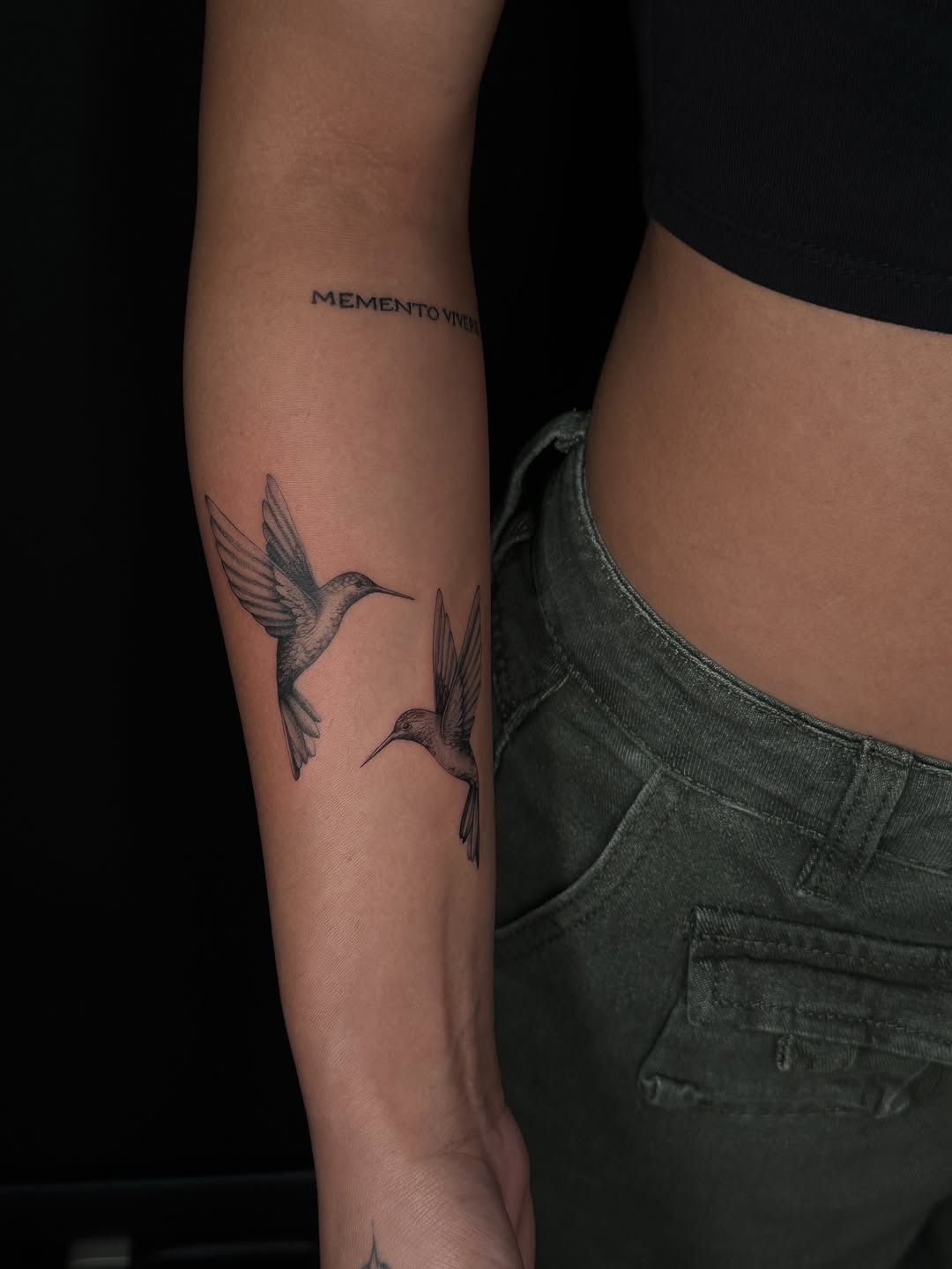 Tattoo by @ninnalopesart — fine_line, black_and_grey