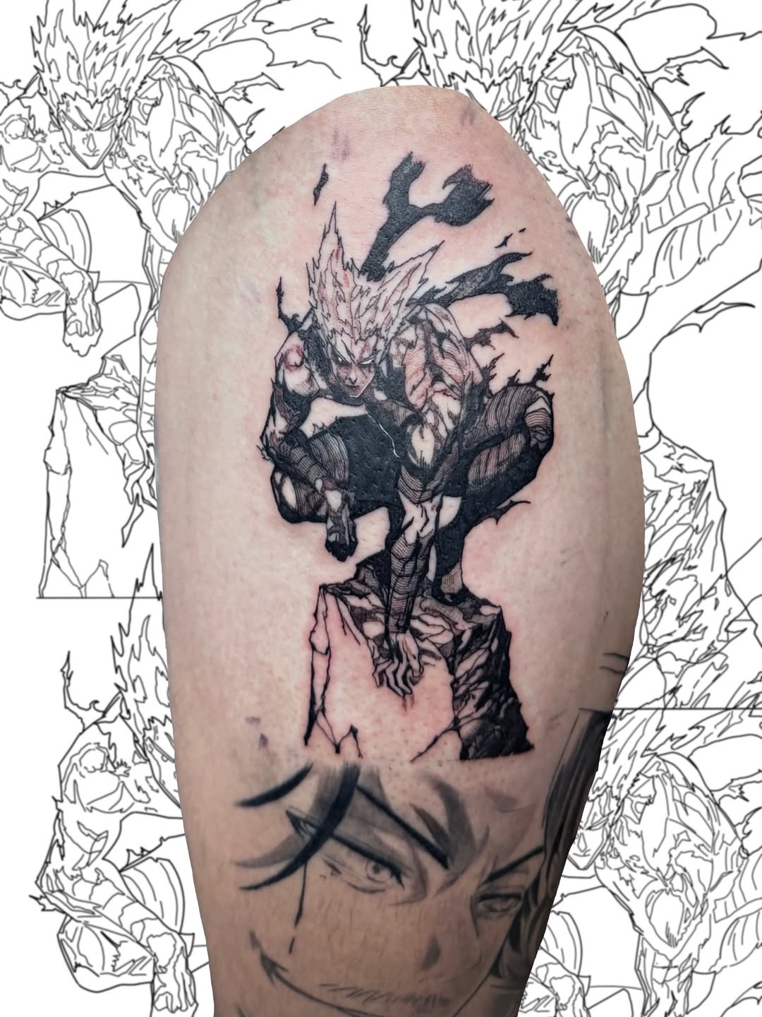 Tattoo by @emiliod_tattoo — blackwork