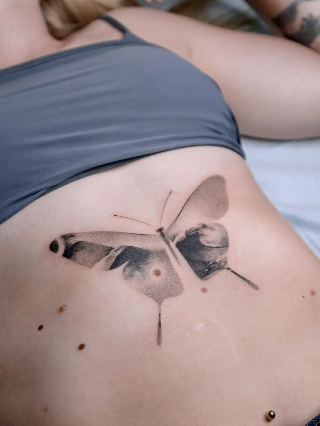 Tattoo by @rivdttt β realism, black_and_grey