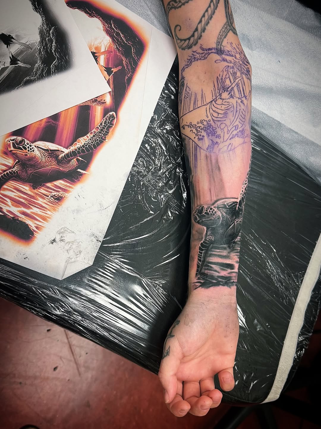 Tattoo by @archangel_artistry — realism, black_and_grey