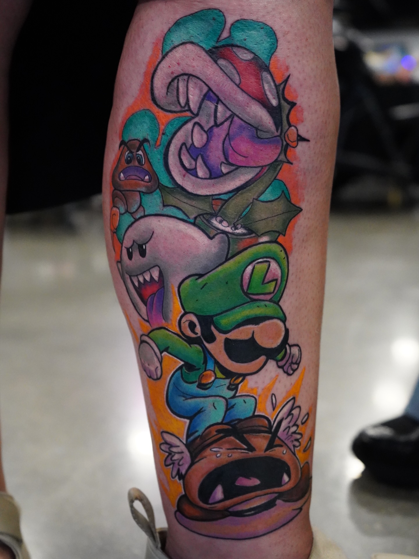 Tattoo by @marquesjneal — new_school, anime