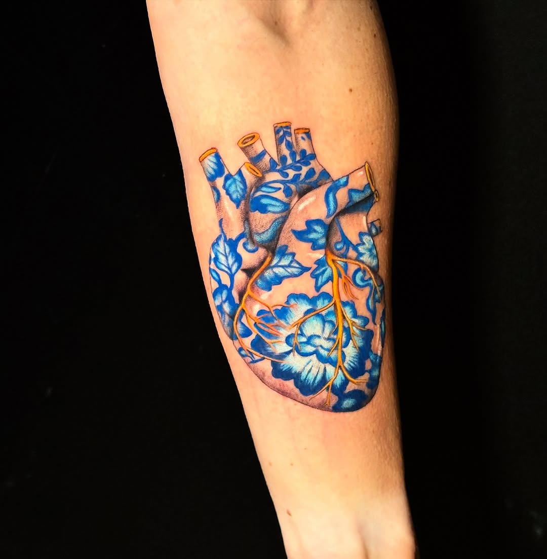 Tattoo by @songsparrowink — realism, blackwork