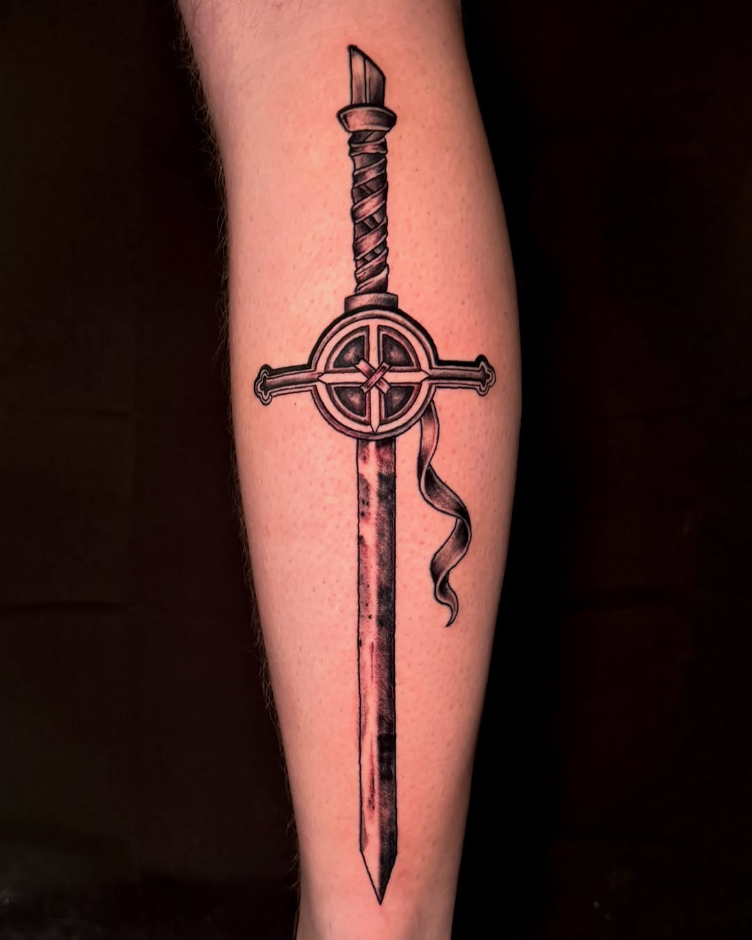 Tattoo by @steven_bruni — black_and_grey, realism