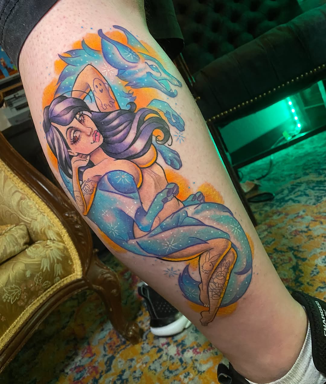 Tattoo by @commonwealthtattoo757 — new_school, anime