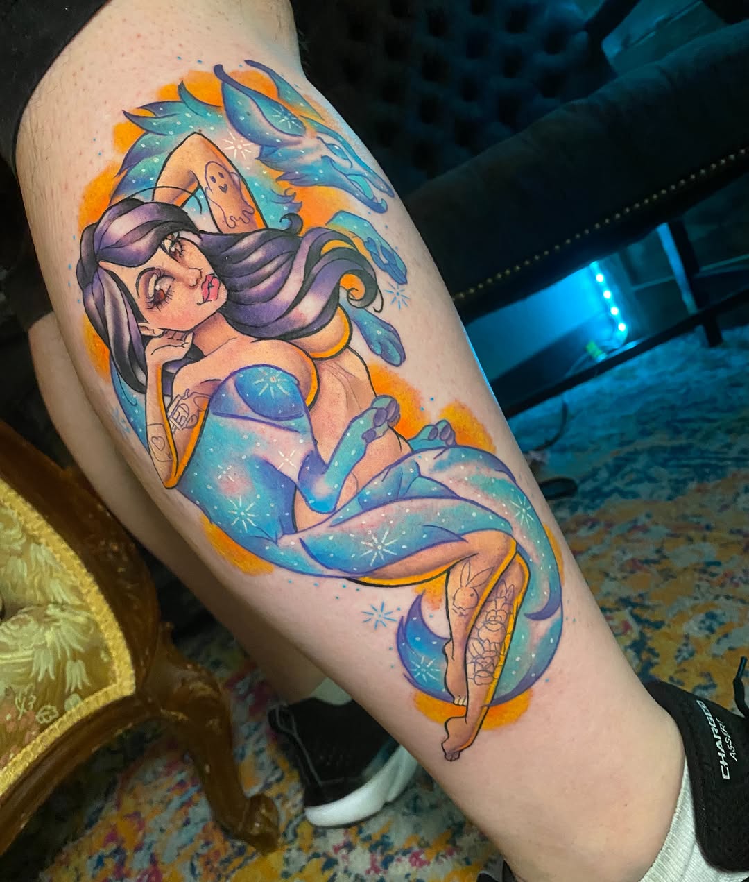 Tattoo by @commonwealthtattoo757 — new_school, neo_traditional