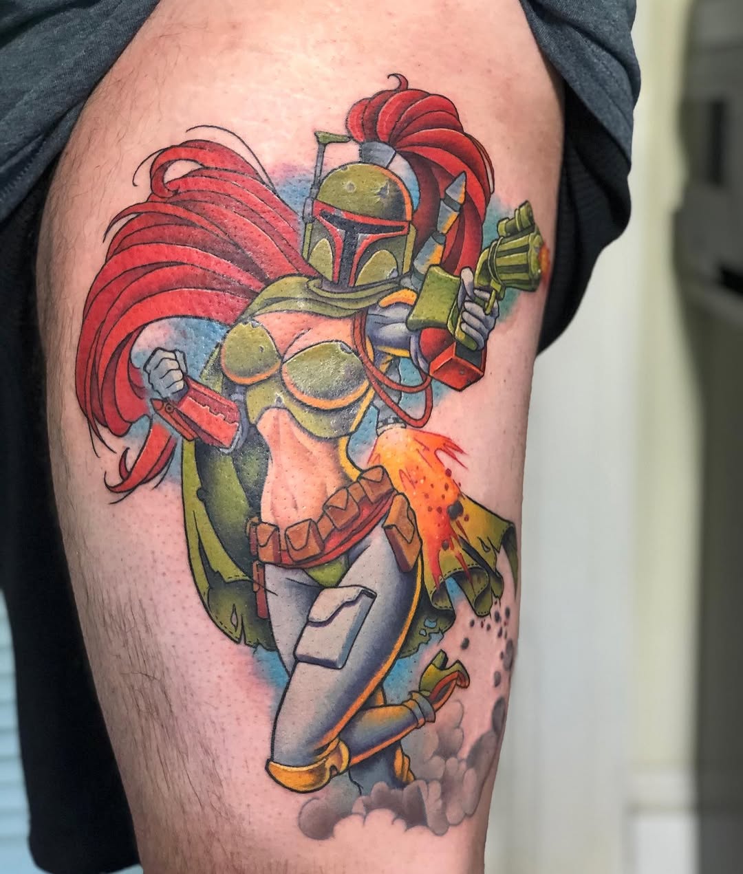 Tattoo by @commonwealthtattoo757 — new_school, realism