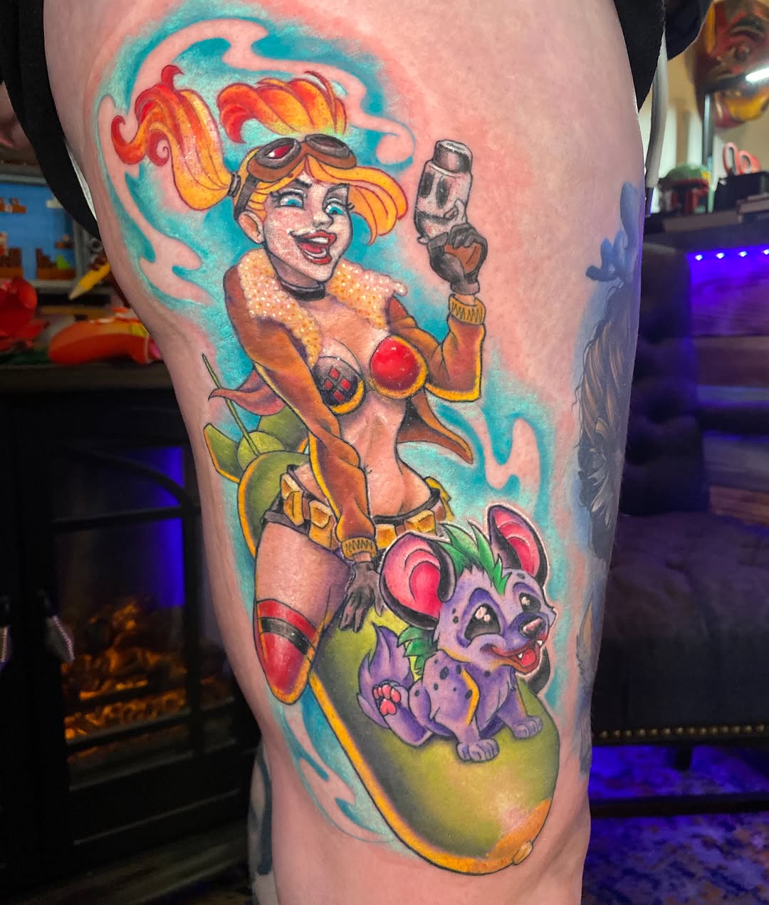 Tattoo by @commonwealthtattoo757 — new_school, anime