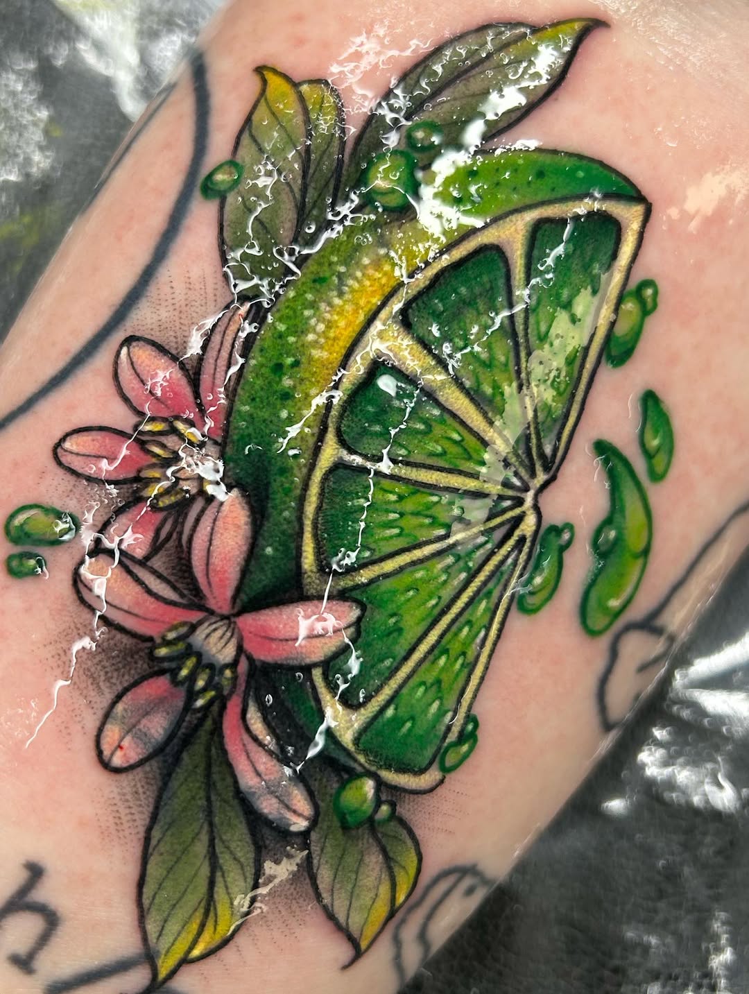 Tattoo by @tatijanahoskinson — watercolor