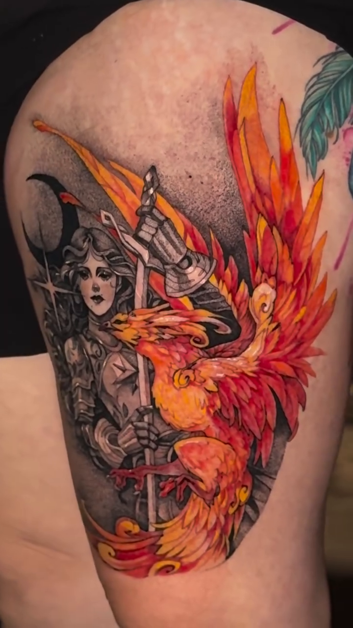 Tattoo by @art.by.saro โ neo_traditional, realism