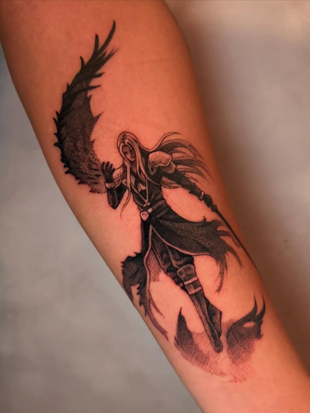 Tattoo by @emi_inks โ realism, black_and_grey