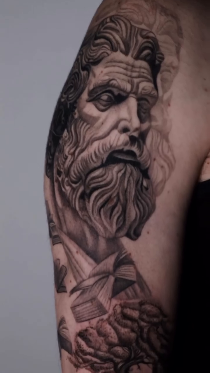 Tattoo by @pedrazartt — realism, black_and_grey