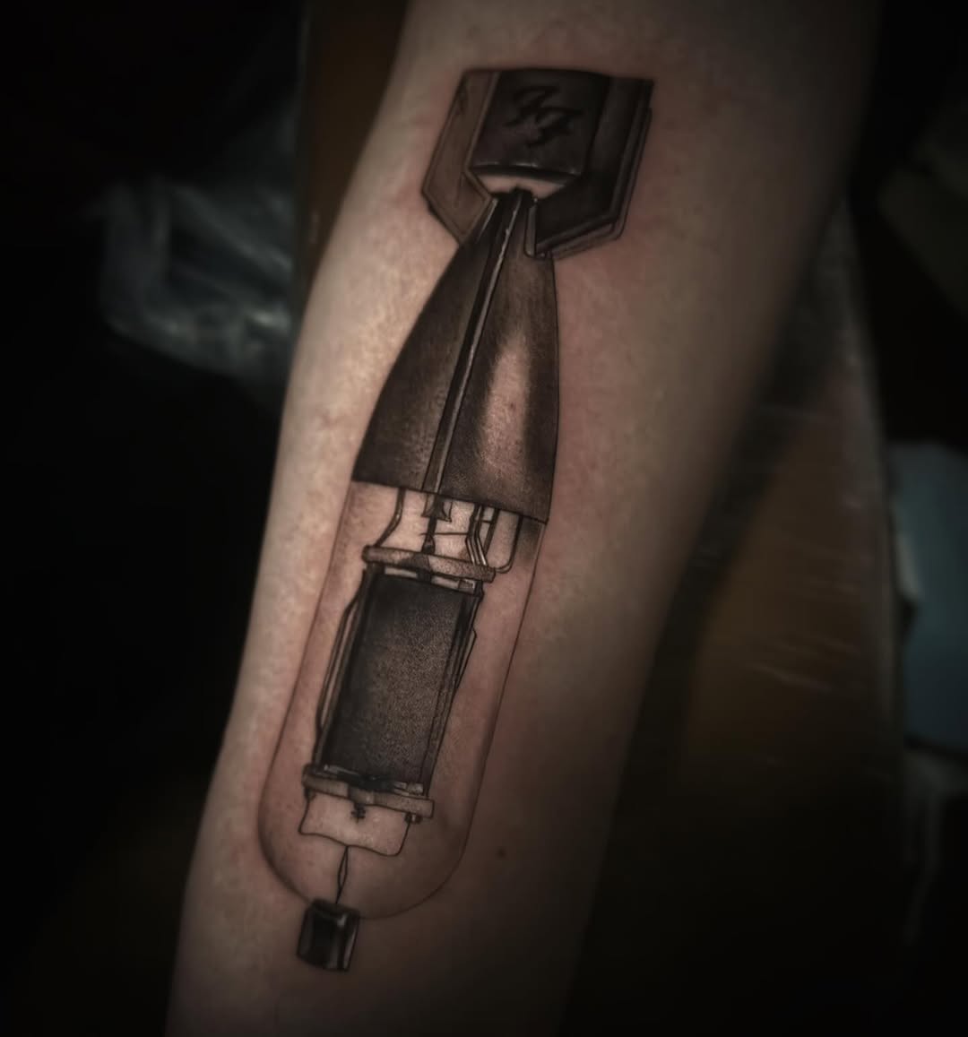 Tattoo by @busy_bruce — black_and_grey, realism