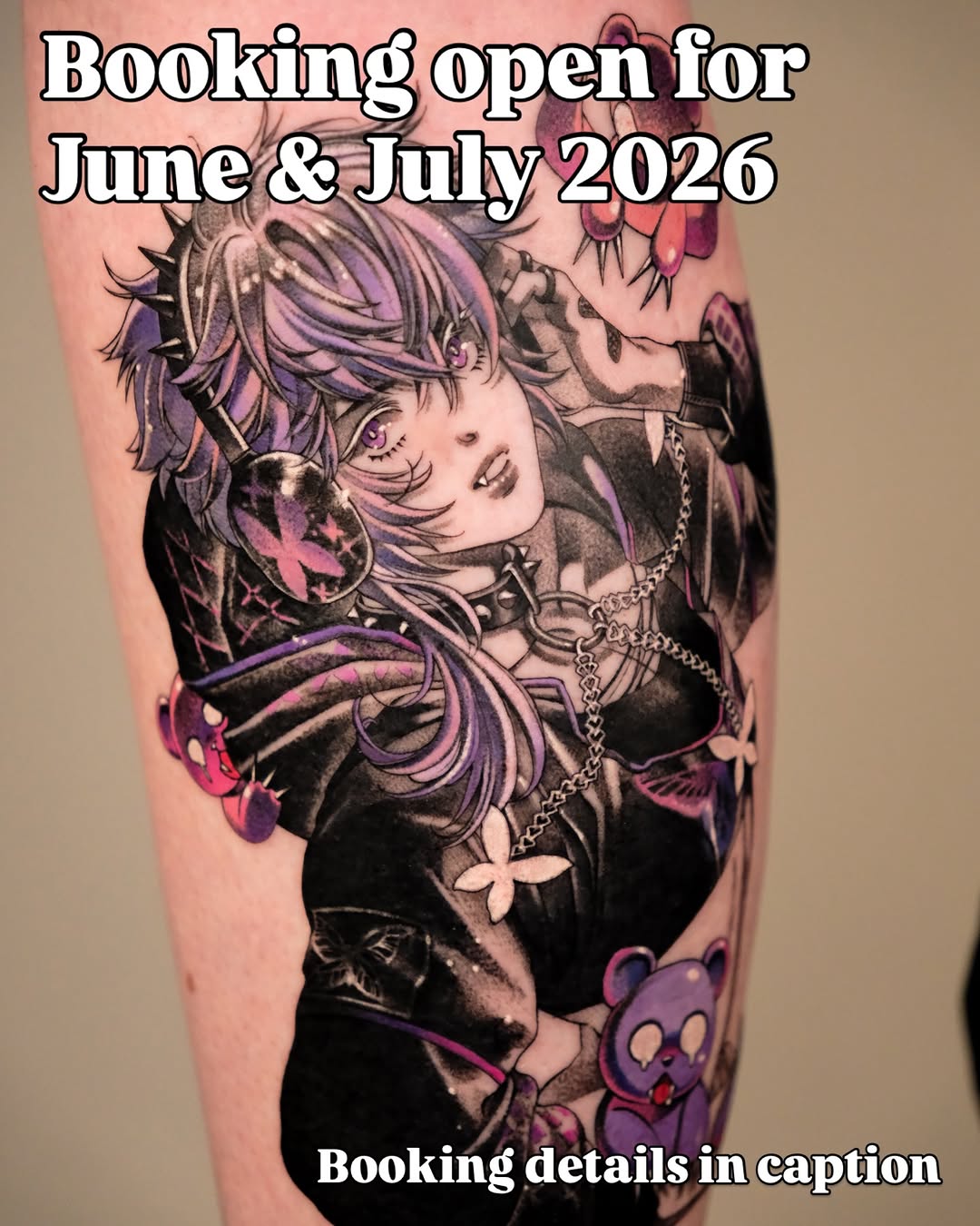 Tattoo by @hemi_tattoo — anime
