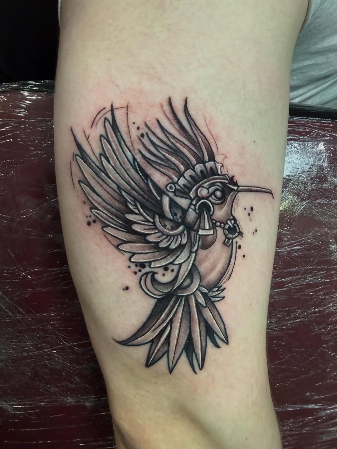 Tattoo by @sancheztapia81 β black_and_grey, geometric